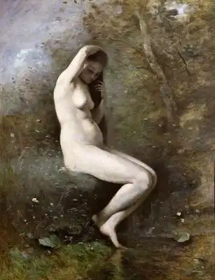 Corot, J. B. Camille: Koupající se Venuše